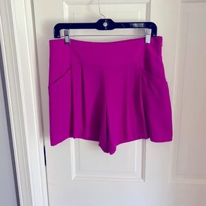 Fuchsia dress shorts